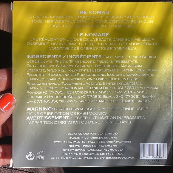 The Nomad by Juvias Pallette - Picture 2 of 8